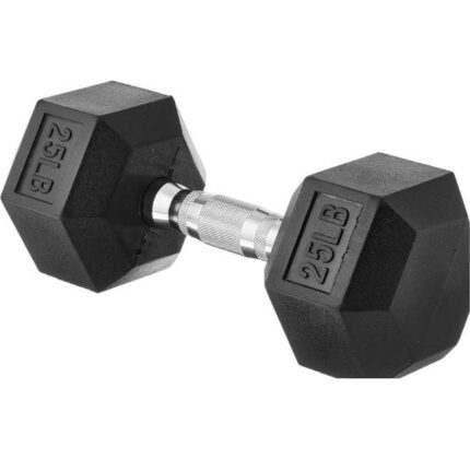 Amazon Basics Rubber Hex Dumbbell Hand Weight