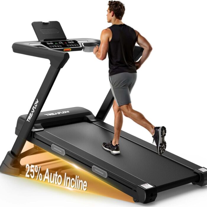 Treadmill with 0-25% Auto Incline - Image 1