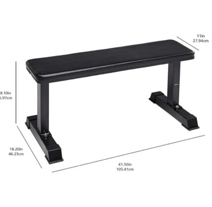 Basics Sturdy Flat Weight Bench