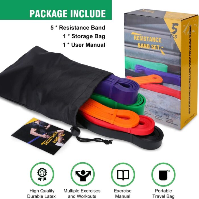 Resistance Bands, Pull Up Assist Bands - Image 2