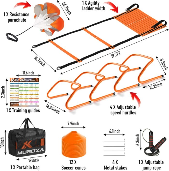 Agility Speed Training Equipment Set - Image 3